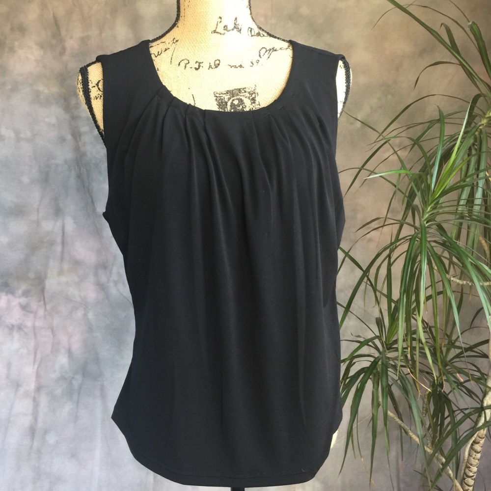 Calvin Klein Black Sleeveless Top SZ 1X